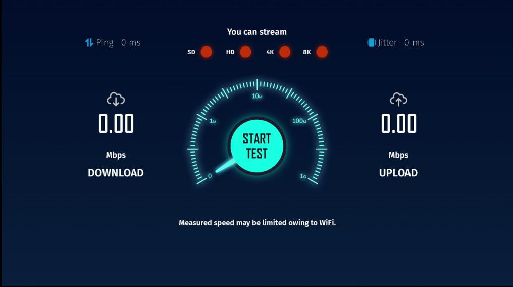 speed test internet fire stick